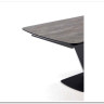 Стол обеденный Halmar VINSTON раскладной темно-серый/черный заказать по цене 107 422 руб. в Перми