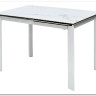 Стол CORNER 120 MATTE STATUARIO керамика/ белый каркас заказать по цене 60 165 руб. в Перми