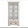 Шкаф-витрина Stylius (Стилиус) B169-REG2W2S BRW заказать по цене 49 740 руб. в Перми