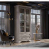 Шкаф-витрина Stylius (Стилиус) B169-REG2W2S BRW заказать по цене 49 740 руб. в Перми