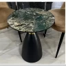 Стол журнальный Halmar MORENA (зеленый/черный/золотой) заказать по цене 24 695 руб. в Перми
