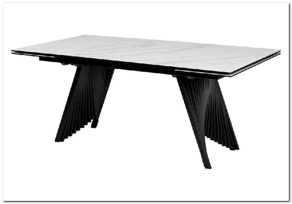 Стол IVAR 180 MARBLES KL-99 Белый мрамор итальянская керамика заказать по цене 124 700 руб. в Перми