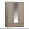 Шкаф с зеркалом Классик SZF2D1L2S глиняный серый БРВ заказать по цене 105 620 руб. в Перми