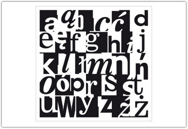 Накладка 527X525 YU TYPOGRAFIA белыйпо цене 3 937 руб. в магазине Другая Мебель в Перми
