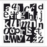 Накладка 527X525 YU TYPOGRAFIA белыйпо цене 3 937 руб. в магазине Другая Мебель в Перми