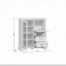 Тумба Stylius (Стилиус) B169-KOM1W1B3S BRW заказать по цене 36 550 руб. в Перми