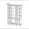 Витрина FL-W3 Florencja Taranko   заказать по цене 379 773,90 руб. в Перми