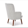 Кресло BISHOP  Halmar (светло-серый/орех) заказать по цене 41 016 руб. в Перми
