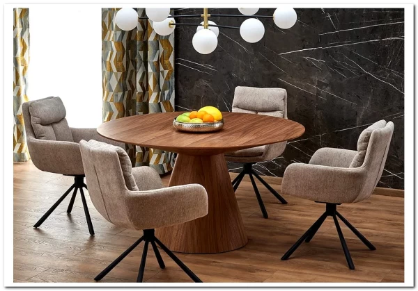 Стол обеденный Halmar HENDERSON (ореховый) заказать по цене 118 850 руб. в Перми Стол обеденный Halmar HENDERSON (ореховый) заказать по цене 118 850 руб. в Перми