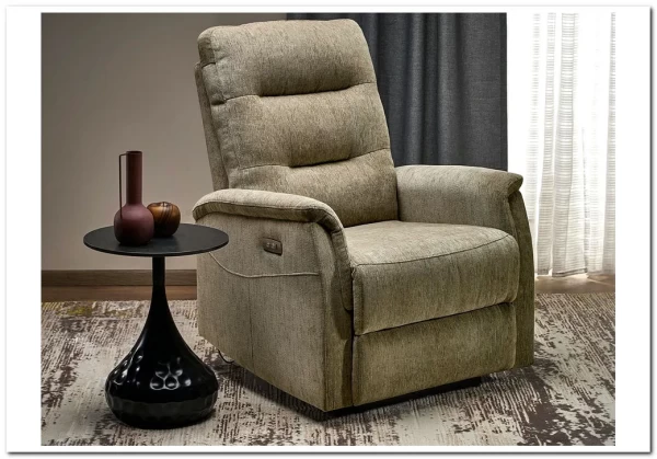 Кресло HALMAR JAMAL оливковый заказать по цене 51 567 руб. в Перми