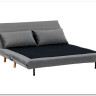 Диван SIGNAL SPIKE II Velvet tap. 139 серый/бук заказать по цене 59 614 руб. в Перми