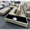 Модульный диван Милан-1 Soft Time с баром  и пуфом заказать по цене 227 920 руб. в Перми