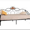 Купить Кровать Federica (mod. AT-881) 90*200 см (Day bed), красный дуб/черный с доставкой по России по цене производителя можно в магазине Другая Мебель в Перми