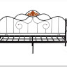 Купить Кровать Federica (mod. AT-881) 90*200 см (Day bed), красный дуб/черный с доставкой по России по цене производителя можно в магазине Другая Мебель в Перми