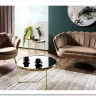 Диван SIGNAL CAMELLIA 2 Velvet Bluvel 28 (бежевый/золотой) заказать по цене 42 092 руб. в Перми