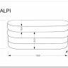Пуф Halmar CALPI (серый) заказать по цене 22 688 руб. в Перми