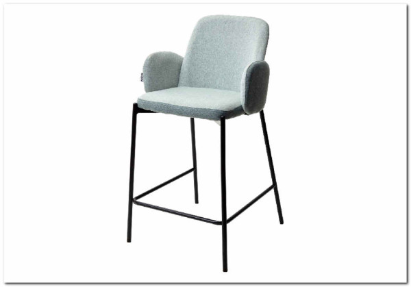 Полубарный стул NYX (H=65cm) VF113 светлая мята / VF115 серо-зеленый заказать по цене 9 225 руб. в Перми