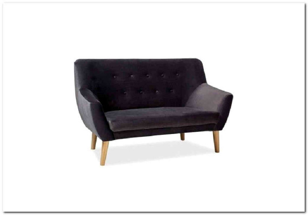 Диван NORDIC 2 Velvet Bluvel 14  Signal (серый) заказать по цене 54 053 руб. в Перми