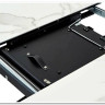 Стол VOLAND BIANCO TL-45 испанская керамика/ BLACK "белый мрамор" заказать по цене 48 660 руб. в Перми