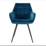 Стул кухонный LILIA VELVET  Signal (бирюзовый/черный) заказать по цене 15 867 руб. в Перми
