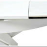 Стол TRENTO 120 HIGH GLOSS STATUARIO Белый мрамор глянцевый, керамика/ белый каркас заказать по цене 73 620 руб. в Перми