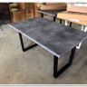 Стол ЛОФТ Бетон Портленд/ Черный 138 заказать по цене 22 500 руб. в Перми