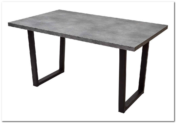 Стол ЛОФТ Бетон Портленд/ Черный 138 заказать по цене 22 500 руб. в Перми