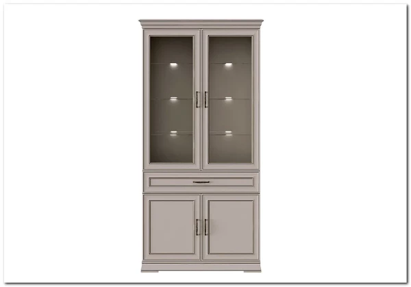 Витрина Florencia  REG2W2D1S персидский жемчуг BRW заказать по цене 46 902 руб. в Перми