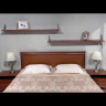 Купить Кровать Кентаки LOZ/140x200 каштан BRW с доставкой по России по цене производителя можно в магазине Другая Мебель в Перми