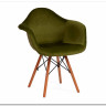 Кресло Secret De Maison CINDY SOFT (EAMES) (mod. 101) зеленый (HLR 54)/натуральный заказать по цене 7 720 руб. в Перми