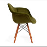 Кресло Secret De Maison CINDY SOFT (EAMES) (mod. 101) зеленый (HLR 54)/натуральный заказать по цене 7 720 руб. в Перми