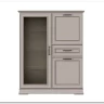 Тумба-витрина Florencia KOM1W2D1S персидский жемчуг BRW заказать по цене 37 056 руб. в Перми