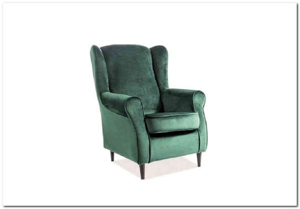 Кресло BARON Velvet Bluvel 78  Signal (зеленый) заказать по цене 47 283 руб. в Перми