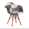 Кресло Secret De Maison CINDY SOFT (EAMES) (mod. 101) black/white (черный/белый) заказать по цене 7 720 руб. в Перми