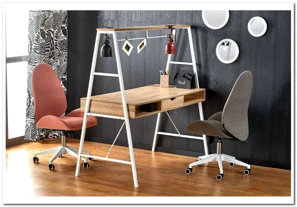 Стол компьютерный HALMAR B48 (дуб сонома/белый) заказать по цене 31 187 руб. в Перми