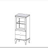 Комод-бар LA-KB 1/2 BAREK L/P Lagos Taranko заказать по цене 97 820,55 руб. в Перми