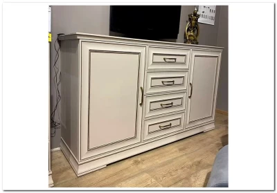 Тумба-комод Флоренция KOM2D4S персидский жемчуг БРВ