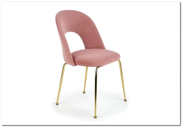 Стул кухонный Halmar K385 (светло-розовый/золотой) заказать по цене 11 746 руб. в Перми