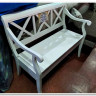 Скамейка ALBIZZI (Альбицци) pure white (белый) заказать по цене 27 217 руб. в Перми