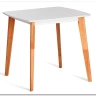 Стол обеденный Claire квадратный White (Белый) / Natural (натуральный) заказать по цене 13 100 руб. в Перми