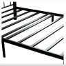 Купить Кровать AT-915 дерево гевея/металл 90*200 (Single bed), красный дуб/черный с доставкой по России по цене производителя можно в магазине Другая Мебель в Перми