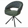 Стул EMBER 360 град. поворот. 7525-156 Зеленый, велюр/ ENJOY-355 Зеленый, ткань/ Черный, ®DISAUR заказать по цене 14 400 руб. в Перми