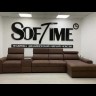 Угловой диван Висмут с оттоманкой Soft Time заказать по цене 93 484 руб. в Перми