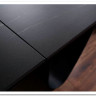 Стол обеденный Signal SALVADORE Ceramic 160 раскладной (черный Sahara Noir/черный мат) заказать по цене 136 583 руб. в Перми