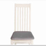 Стул DOLCE мягкое сидение бук, ivory white, велюр Tenerife Ultimate grey заказать по цене 9 920 руб. в Перми