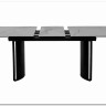 Стол RASMUS 160 TL-45 Белый мрамор, испанская керамика / черный каркас, DISAUR заказать по цене 95 250 руб. в Перми