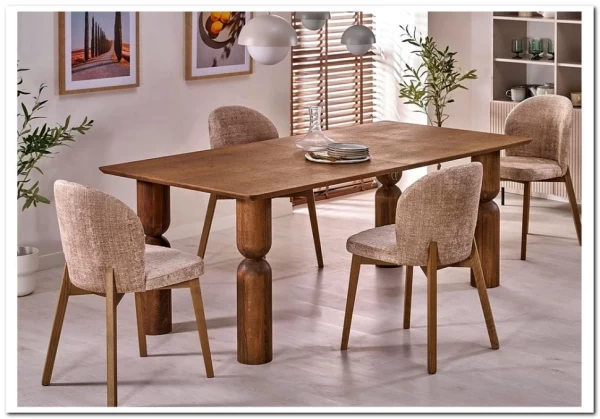 Стол обеденный Halmar MELTON раскладной (орех светлый) заказать по цене 156 415 руб. в Перми