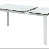 Стол CORNER 120 MATTE STATUARIO Белый мрамор матовый керамика, стекло/ белый каркас заказать по цене 59 400 руб. в Перми