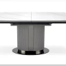 Стол обеденный Halmar DANCAN раскладной (белый мрамор/серый/черный) заказать по цене 120 268 руб. в Перми