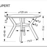 Стол обеденный Halmar RUPERT 120 (орех/орех) заказать по цене 33 759 руб. в Перми